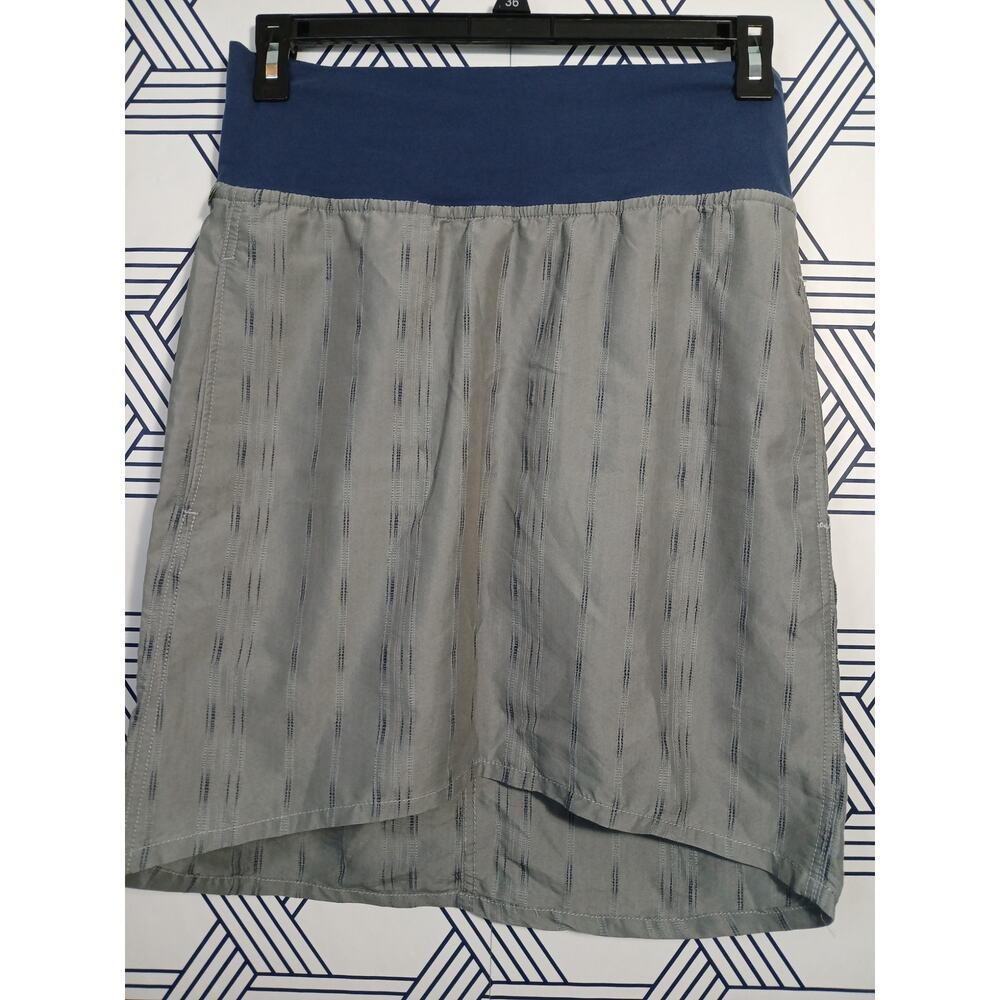 Horny Toad Printed Flip Top Skirt | Office Chic Career Wear Midi Mini Skirt